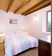 the pink bedroom