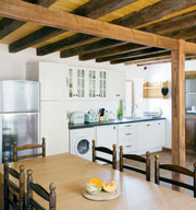 the kitchen/dining room